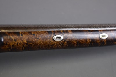 Lot 221 - A 12-BORE FLINTLOCK SPORTING GUN BY HENRY NOCK