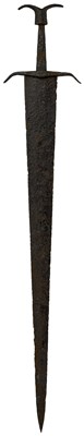 Lot 894 - A MEDIEVAL SWORD OF OAKESHOTT TYPE XIV.2