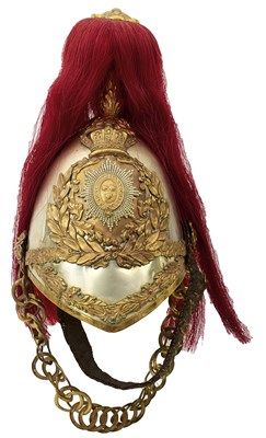 Lot 783 - A SOUTH SALOPIAN (SHROPSHIRE) YEOMANRY CAVALRY TROOPER'S HELMET