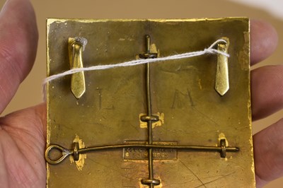 Lot 716 - A GORDON HIGHLANDERS OFFICER'S SHOULDER BELT PLATE