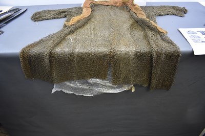 Lot 54 - A 17TH CENTURY INDIAN SIKH MAIL SHIRT
