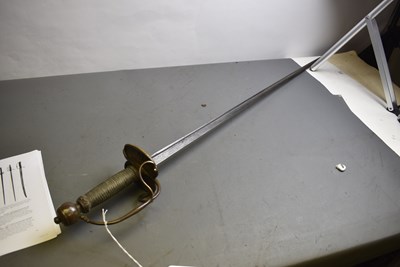 Lot 889 - AN ENGLISH CAVALRY OFFICER'S SWORD CIRCA 1680