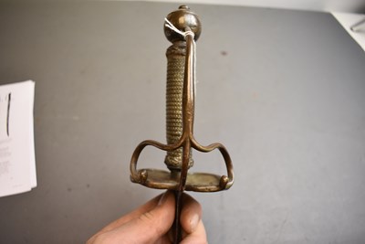 Lot 889 - AN ENGLISH CAVALRY OFFICER'S SWORD CIRCA 1680