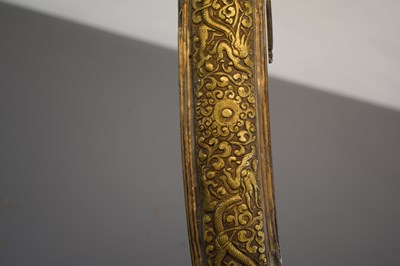 Lot 26 - A LATE 18TH OR EARLY 19TH CENTURY TIBETAN SWORD