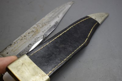 Lot 915 - A LARGE SIZED WOSTENHOLM IXL BOWIE KNIFE