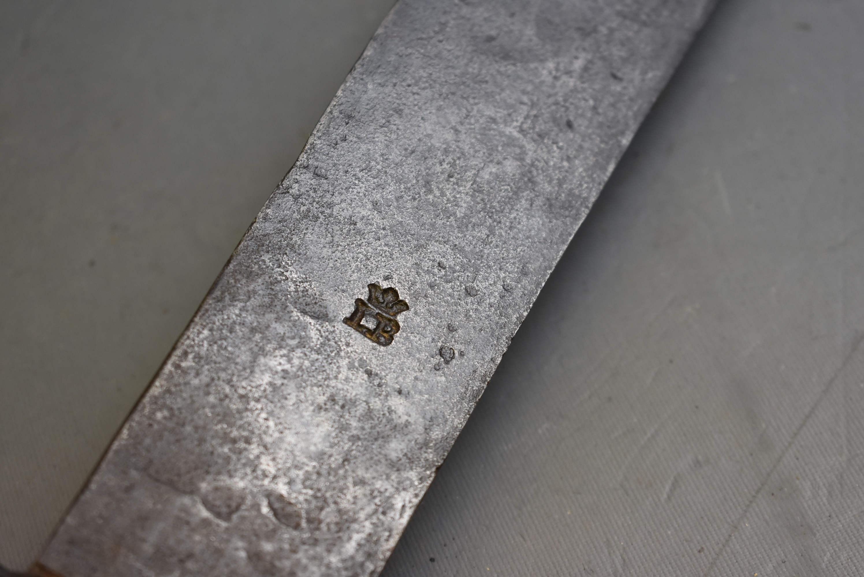 Lot 896 A VERY RARE 15TH CENTURY GERMAN CLEAVER