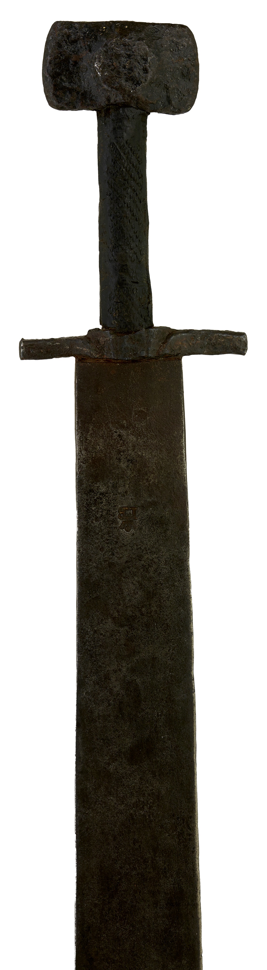 Lot 896 A VERY RARE 15TH CENTURY GERMAN CLEAVER