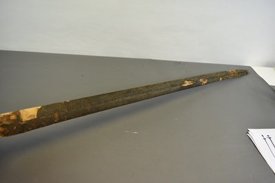 Lot 47 - AN 18TH CENTURY INDIAN FIRANGI OR SWORD FROM THE BIKANER ARMOURY