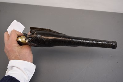 Lot 291 - A .36 CALIBRE SIX-SHOT PERCUSSION COLT 1861 NAVY REVOLVER AND SLIM JIM HOLSTER