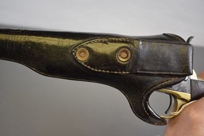 Lot 291 - A .36 CALIBRE SIX-SHOT PERCUSSION COLT 1861 NAVY REVOLVER AND SLIM JIM HOLSTER