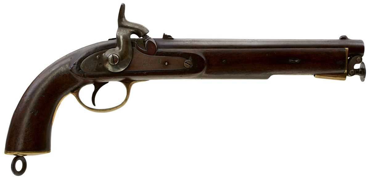 Lot 272 - A .577 CALIBRE PERCUSSION PATTERN 1856 LANCER'S PISTOL