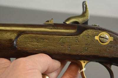 Lot 272 - A .577 CALIBRE PERCUSSION PATTERN 1856 LANCER'S PISTOL