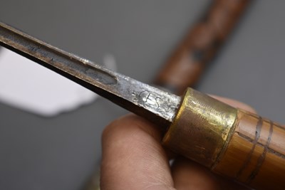 Lot 938 - A LATE 19TH CENTURY EAST ASIAN SWORD STICK