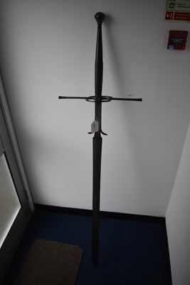 Lot 903 - A LATE 16TH CENTURY GERMAN TWO HANDED OR ZWEIHANDER SWORD