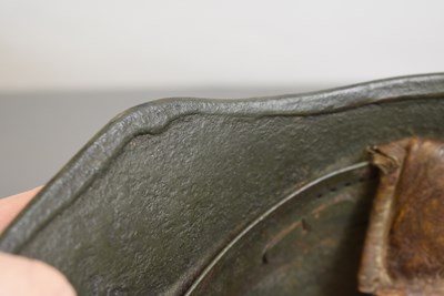 Lot 777 - A SCARCE FIRST WAR PERIOD TURKISH STEEL HELMET