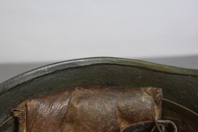 Lot 777 - A SCARCE FIRST WAR PERIOD TURKISH STEEL HELMET