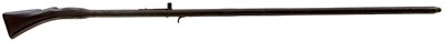 Lot 547 - A 25-BORE PERCUSSION WALKING STICK GUN