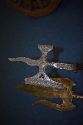 Lot 901 - A 16TH CENTURY ITALIAN POLEARM HEAD